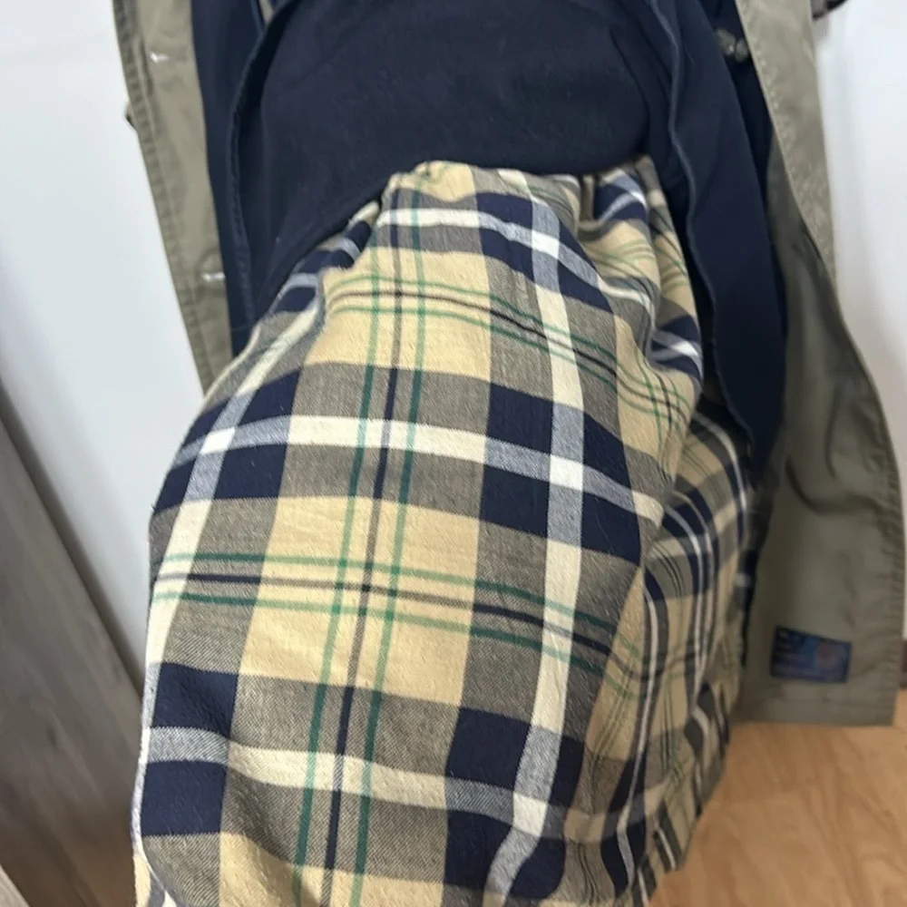 Ralph Lauren Chaps Wool Insulated Trench Coat Size 42L